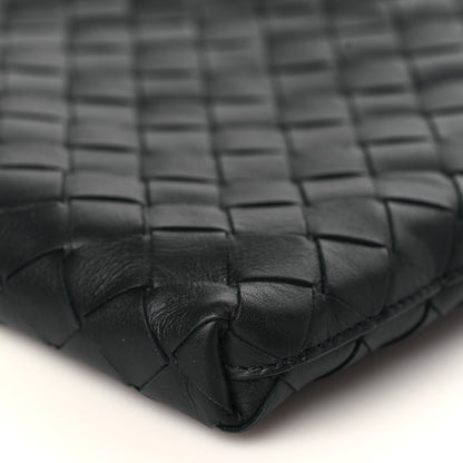 Bottega Veneta Nappa Intrecciato VN Crossbody Messenger Bag Black 7 of 9