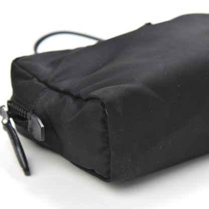Prada Nylon Vela Cosmetic Pouch Black 8 of 9