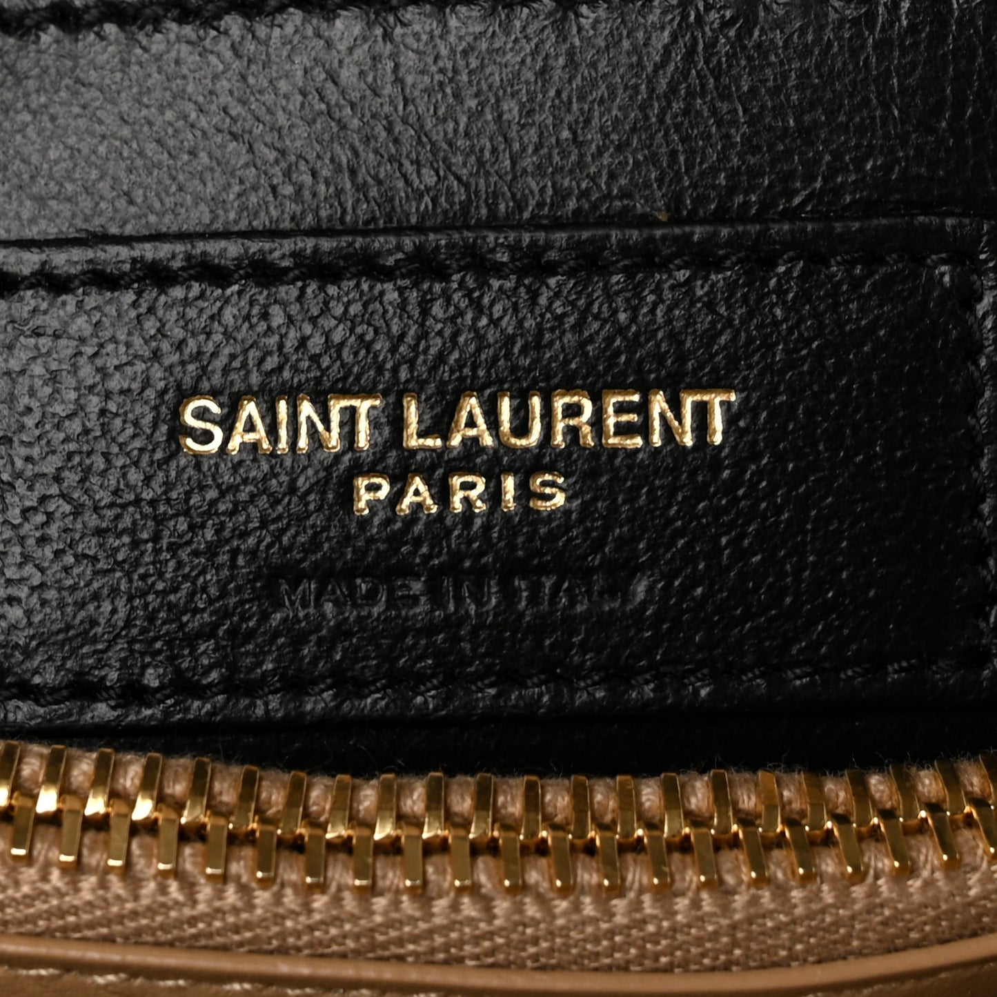Calfskin Y Quilted Monogram Small Loulou Chain Satchel Dark Beige