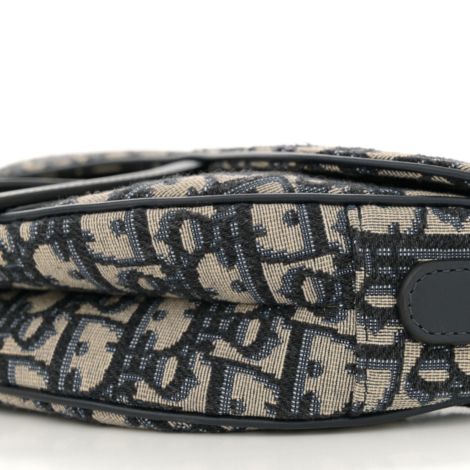 Christian Dior Oblique Saddle Bag Blue 10 of 10