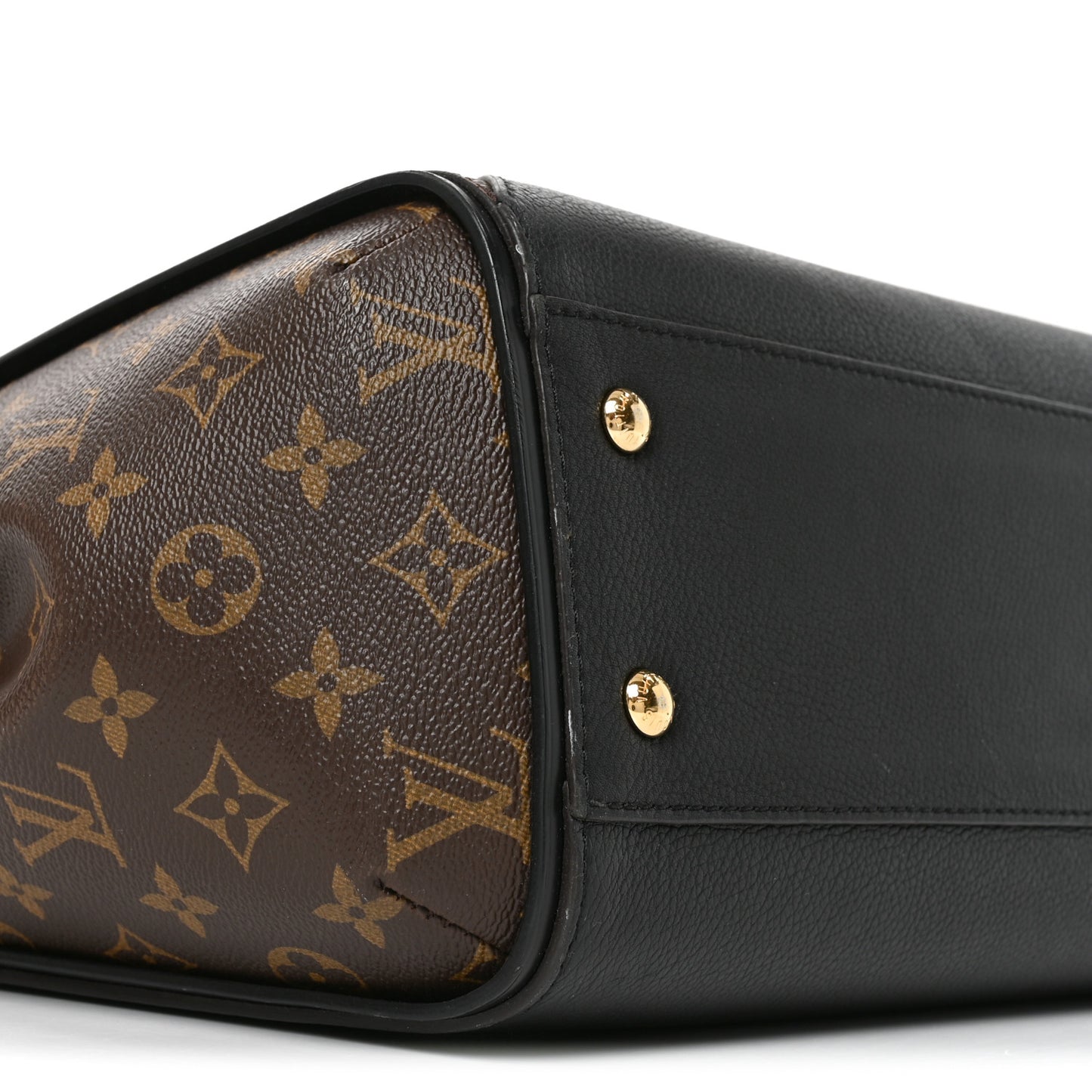 Calfskin Monogram Kimono Tote Black