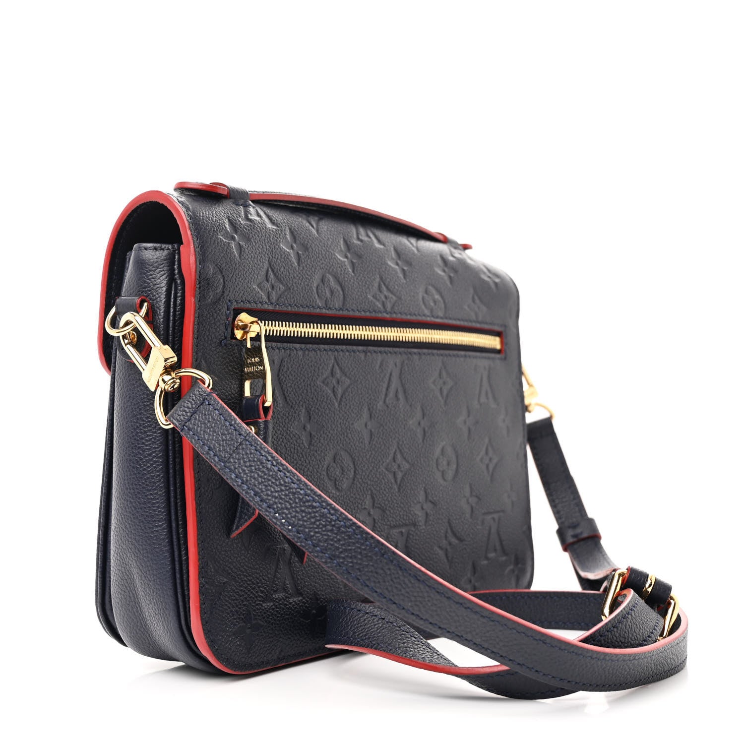 Louis Vuitton Empreinte Pochette Metis Marine Rouge 3 of 12