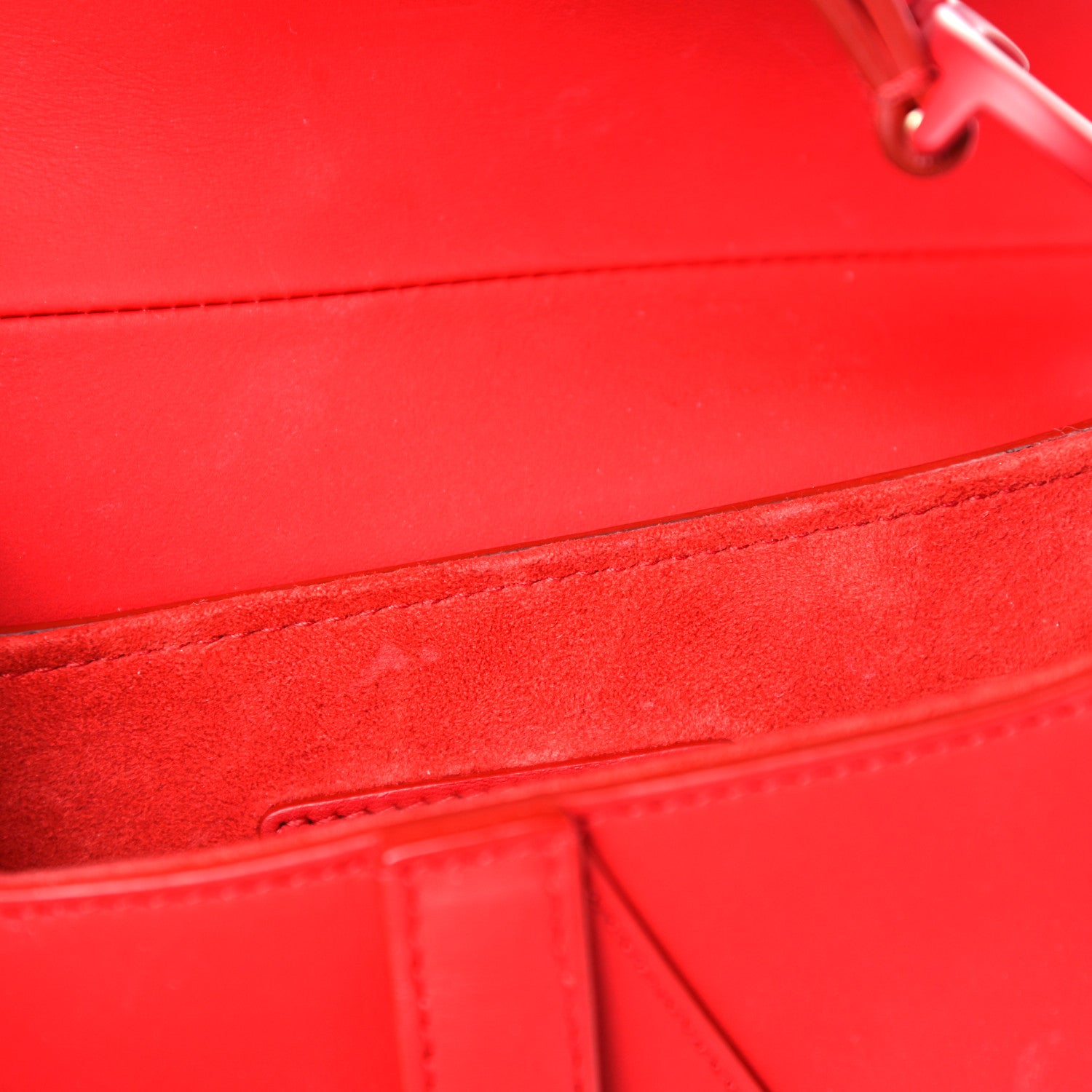 Christian Dior Ultra Matte Calfskin Mini Saddle Bag Red 10 of 19