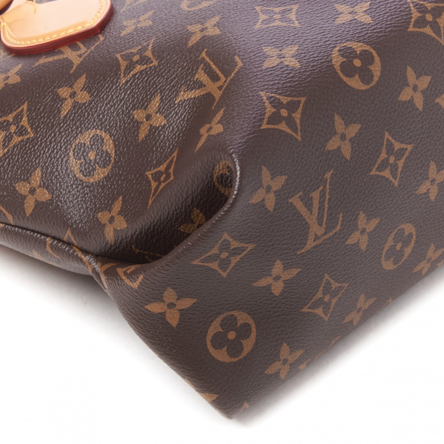 Louis Vuitton Monogram Flower Zipped Tote PM Beige 6 of 9