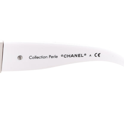 Chanel Pearl Sunglasses 4177-H White 5 of 7