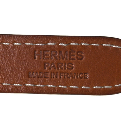 Hermes Silk Barenia Jeu Des Omnibus Et Dames Blanches Silky City 33 Bag Fauve Orange Multicolor 7 of 14