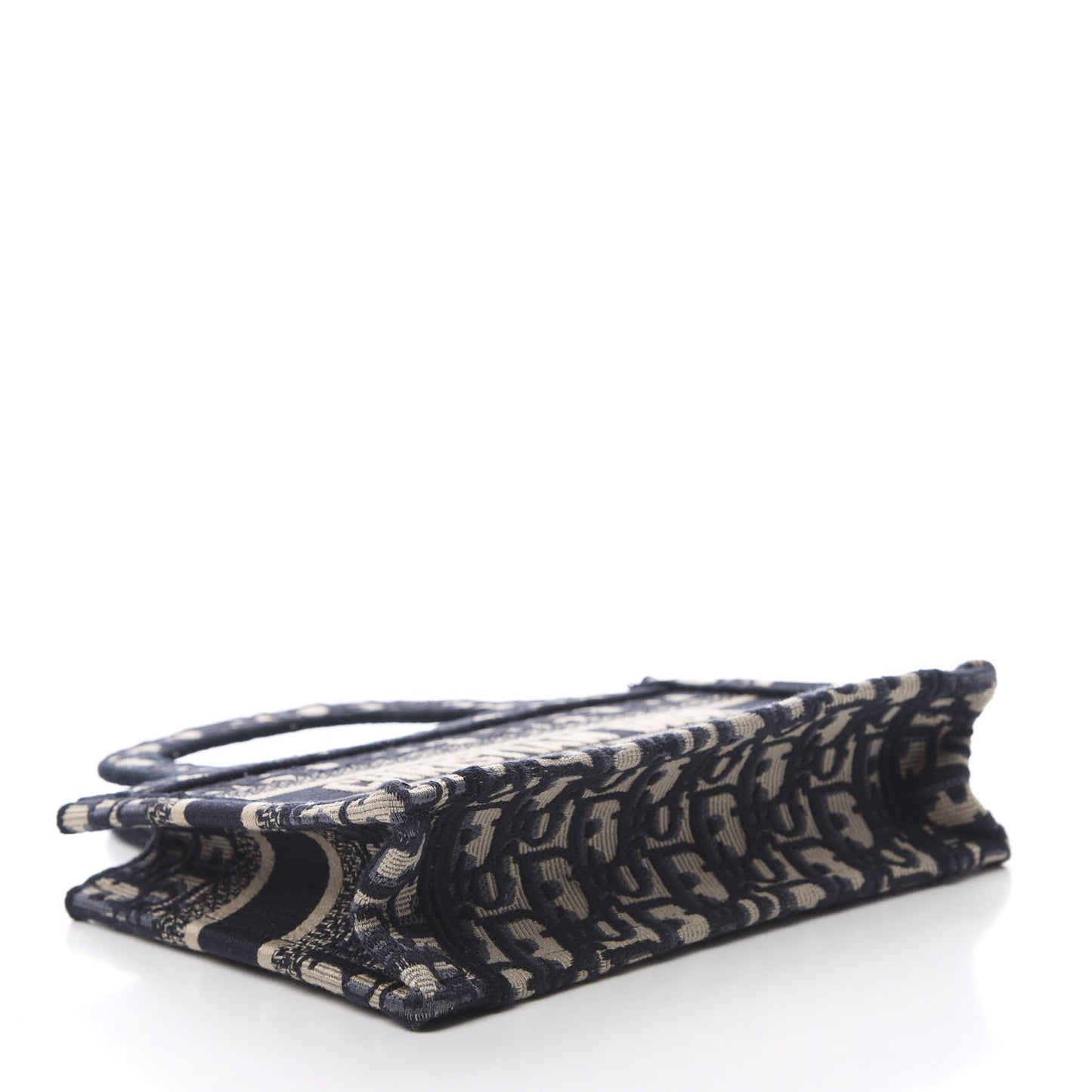 Oblique Mini Book Tote Blue Multicolor