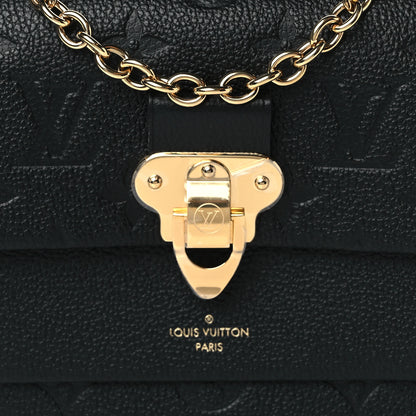 Louis Vuitton Empreinte Vavin Chain Wallet Black 7 of 9
