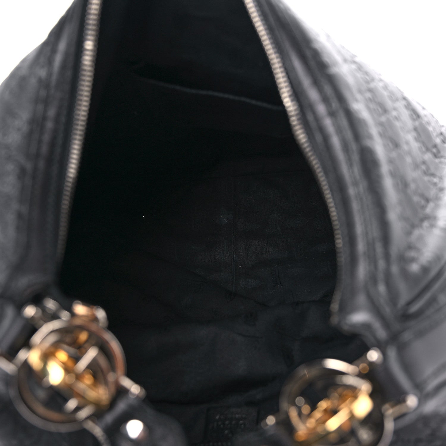 Gucci Guccissima Large GG Twins Hobo Black 5 of 14
