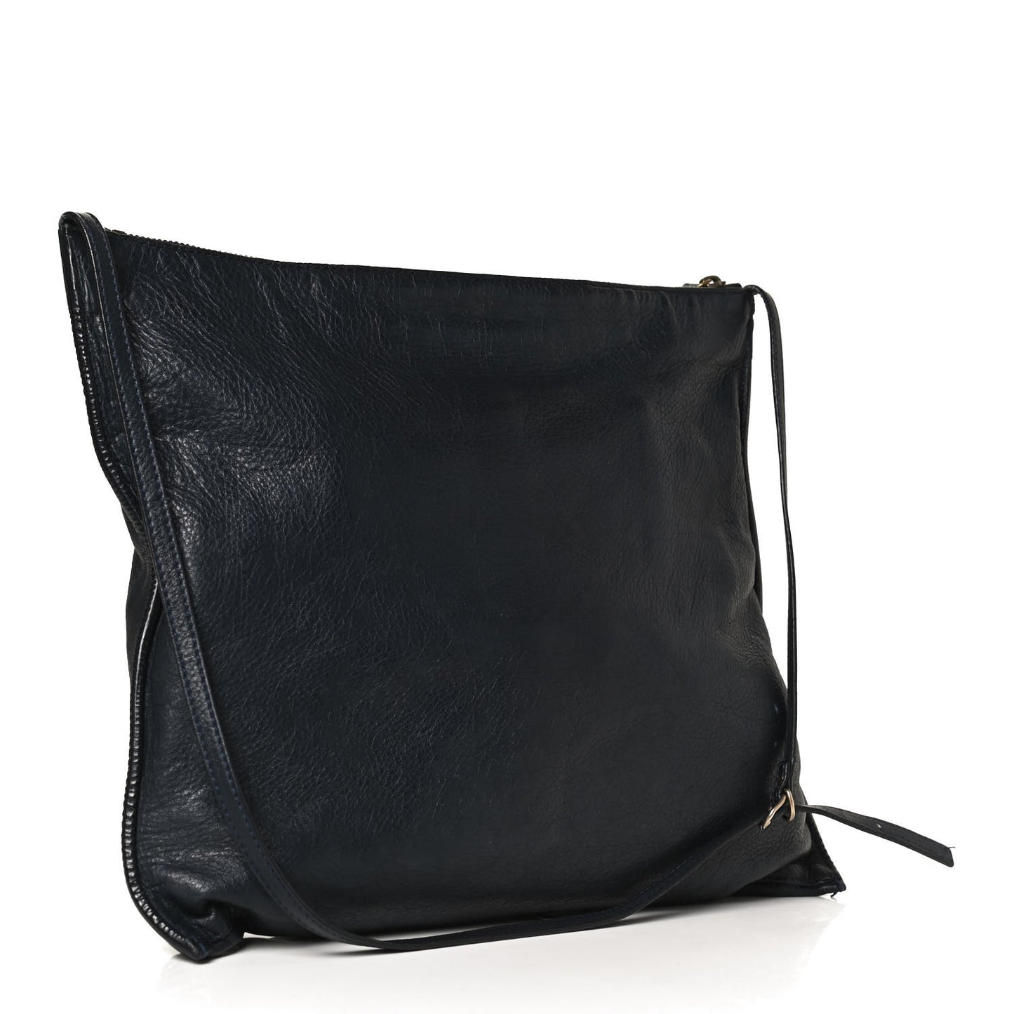 Calfskin Milkyway Ligne Papier Messenger Bleu Roi