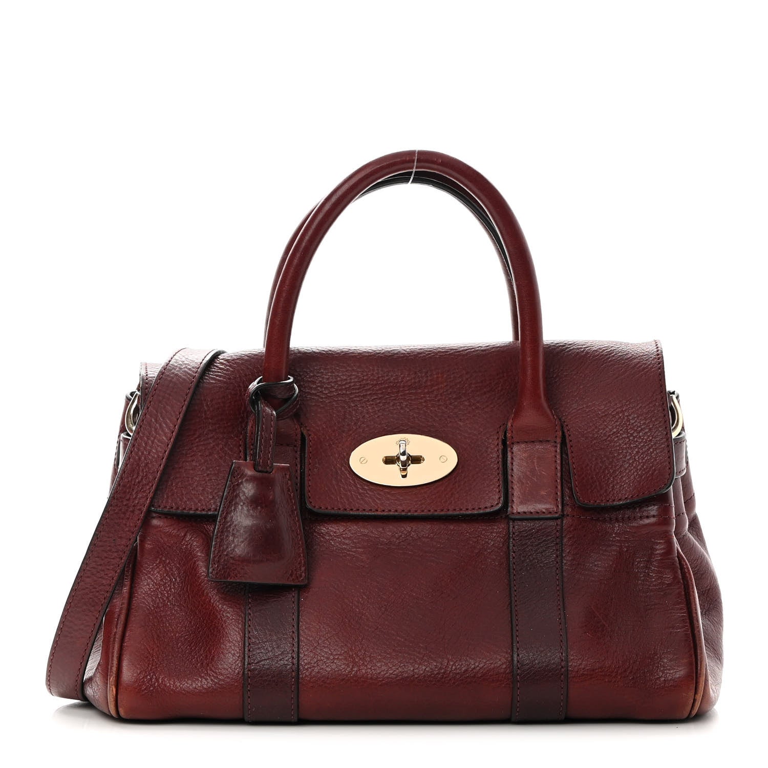 Mulberry Soft Grain Calfskin Small Bayswater Oxblood 1 of 24