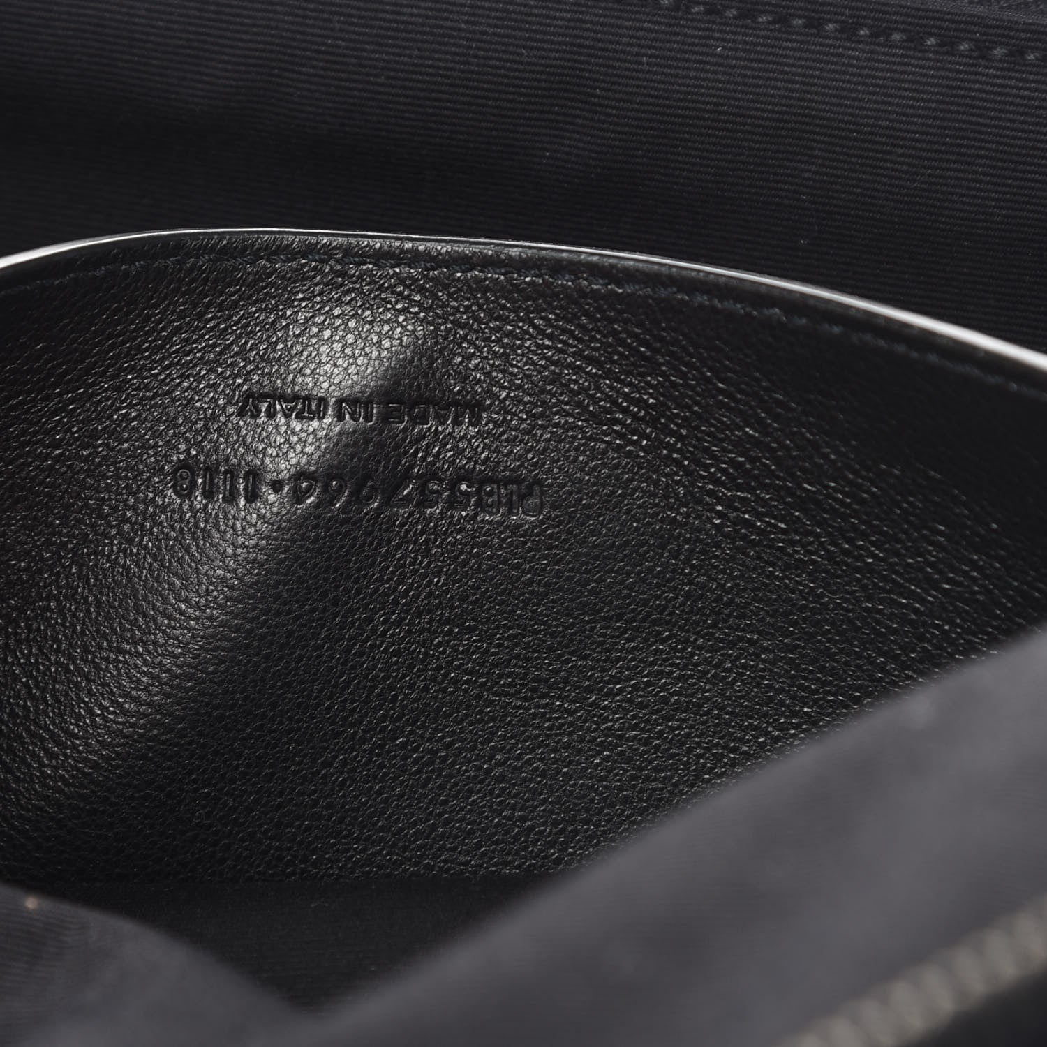 Saint Laurent Lambskin Subway Belt Bag Black 7 of 13