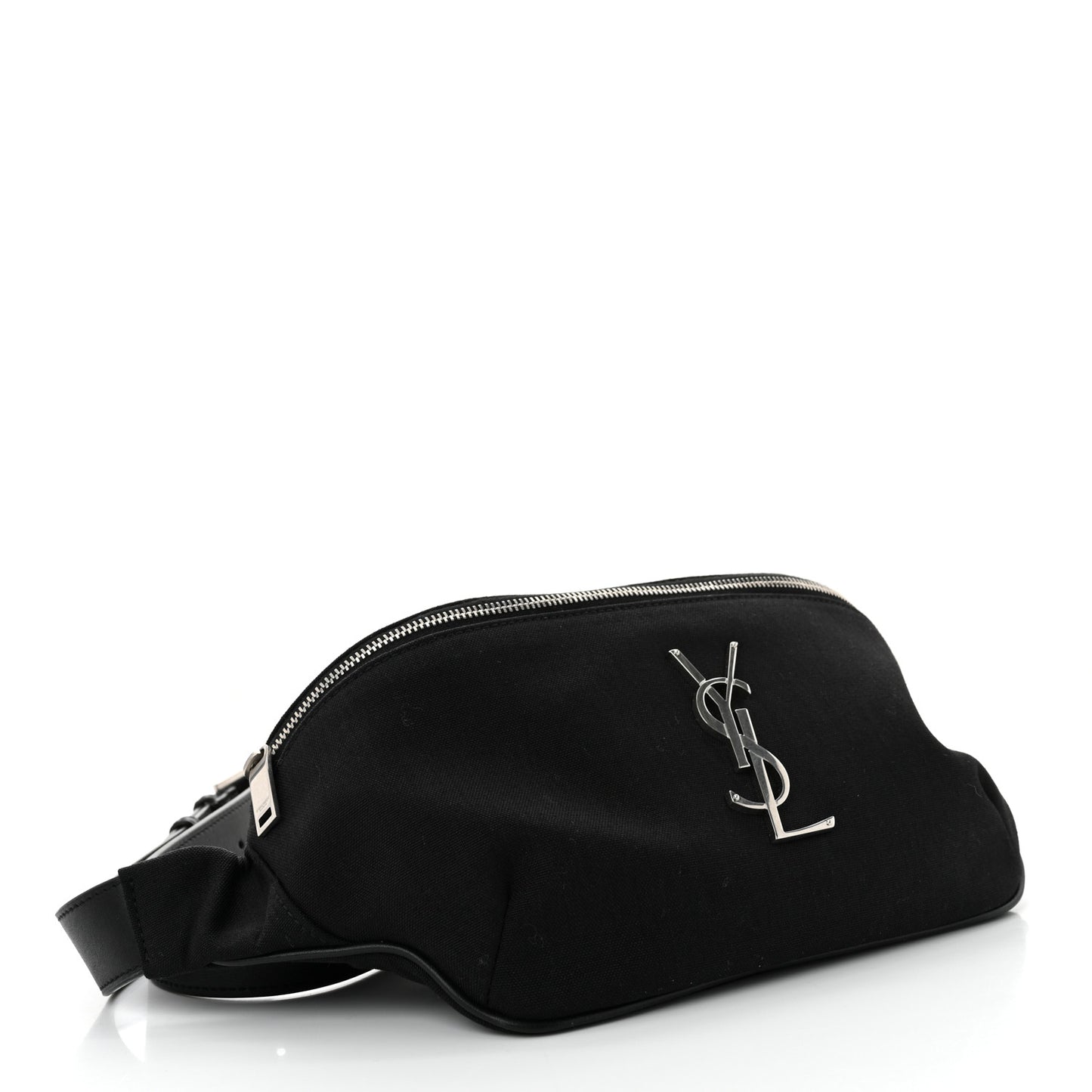 Canvas Monogram Belt Bag Black