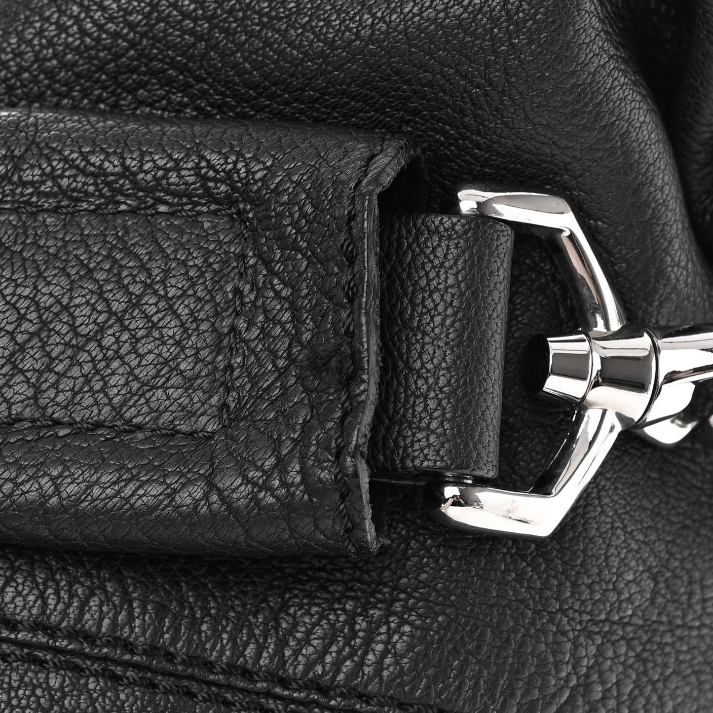 Sugar Goatskin Large Nightingale Black