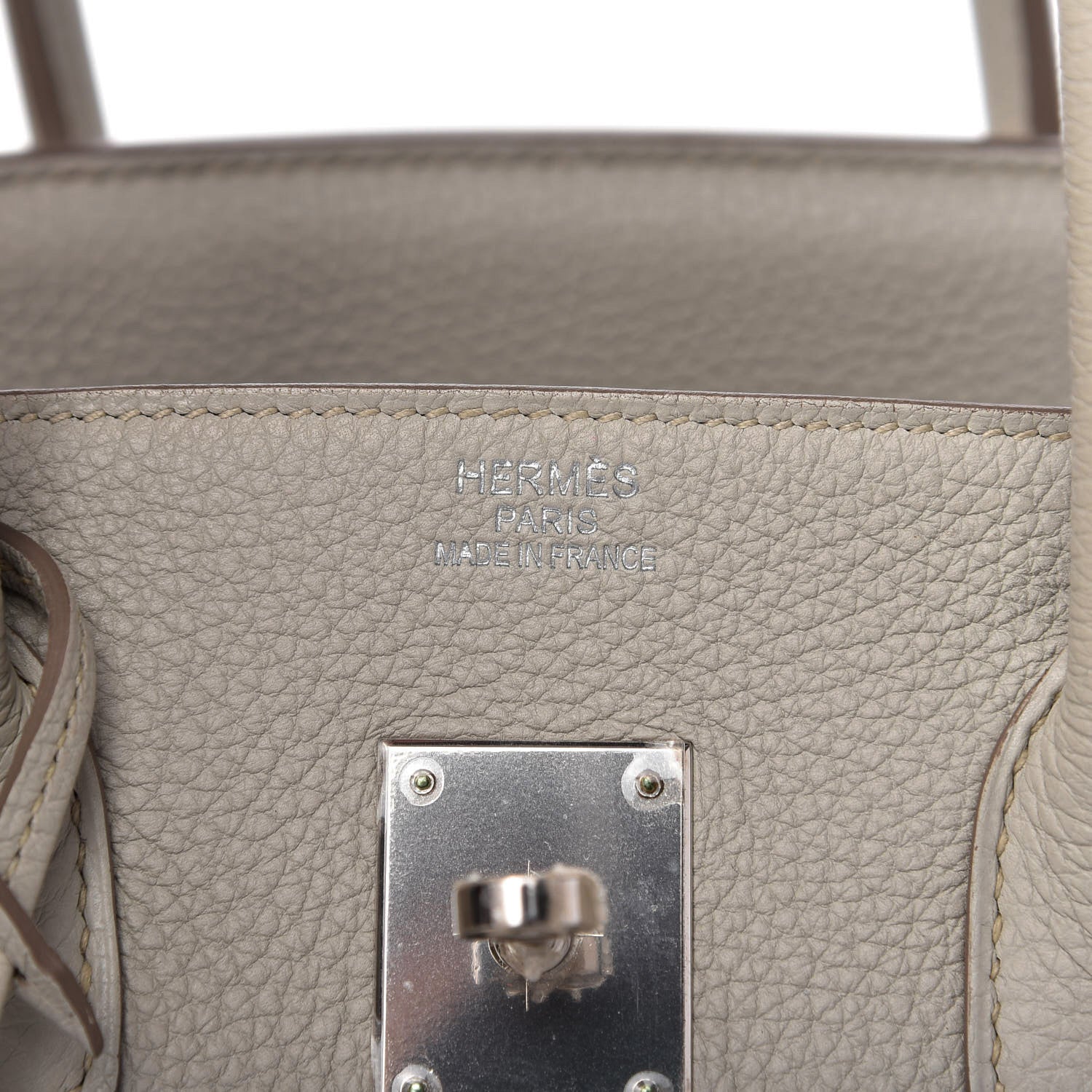 Hermes Togo Birkin 35 Gris Perle 6 of 10
