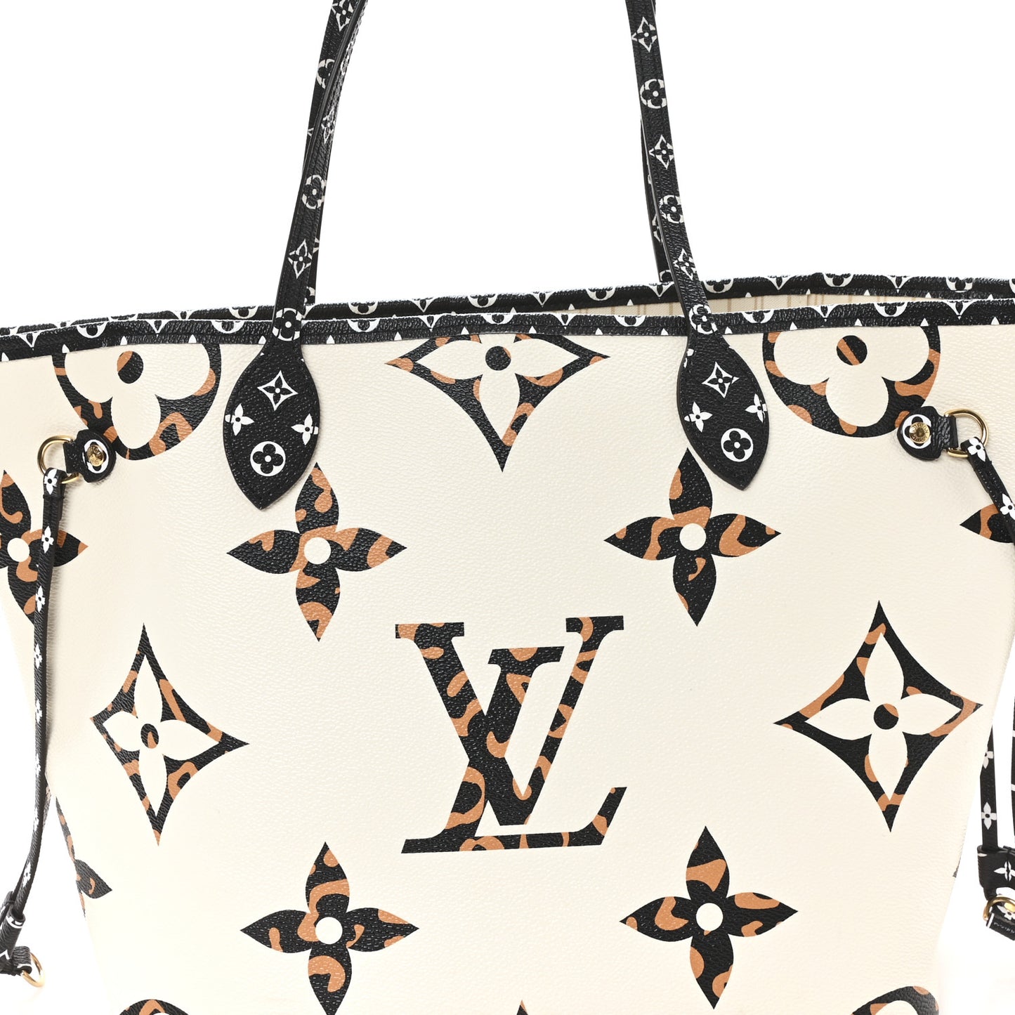 Monogram Giant Jungle Neverfull MM Ivory