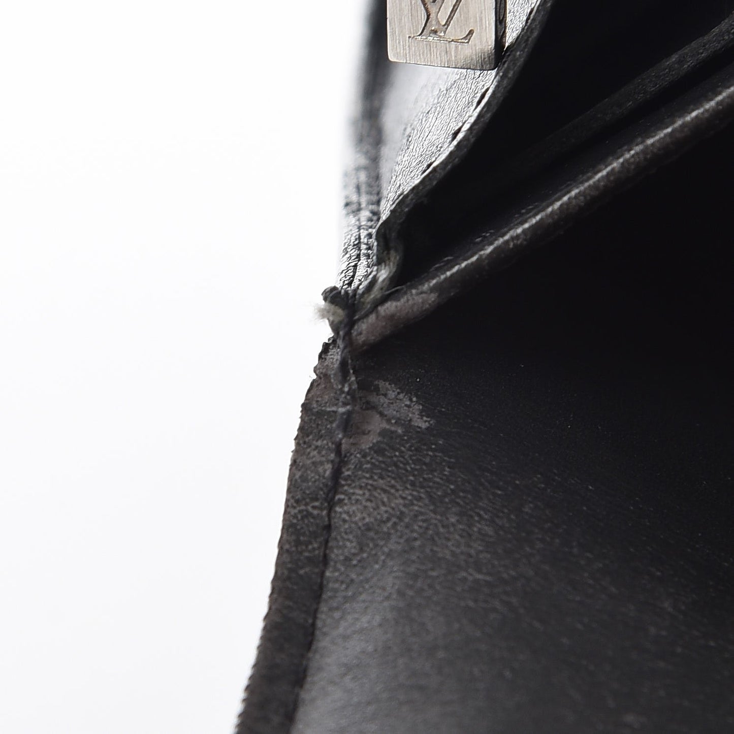 Mat Monogram Sarah Wallet Gris