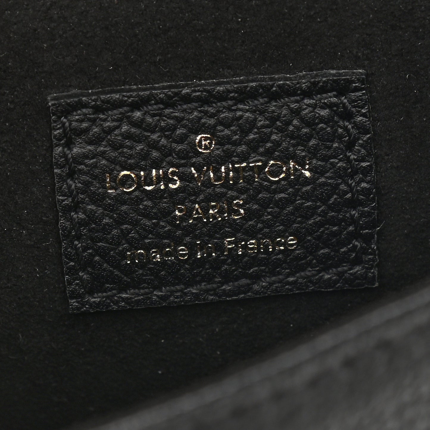 Empreinte Monogram Giant Tiny Backpack Black