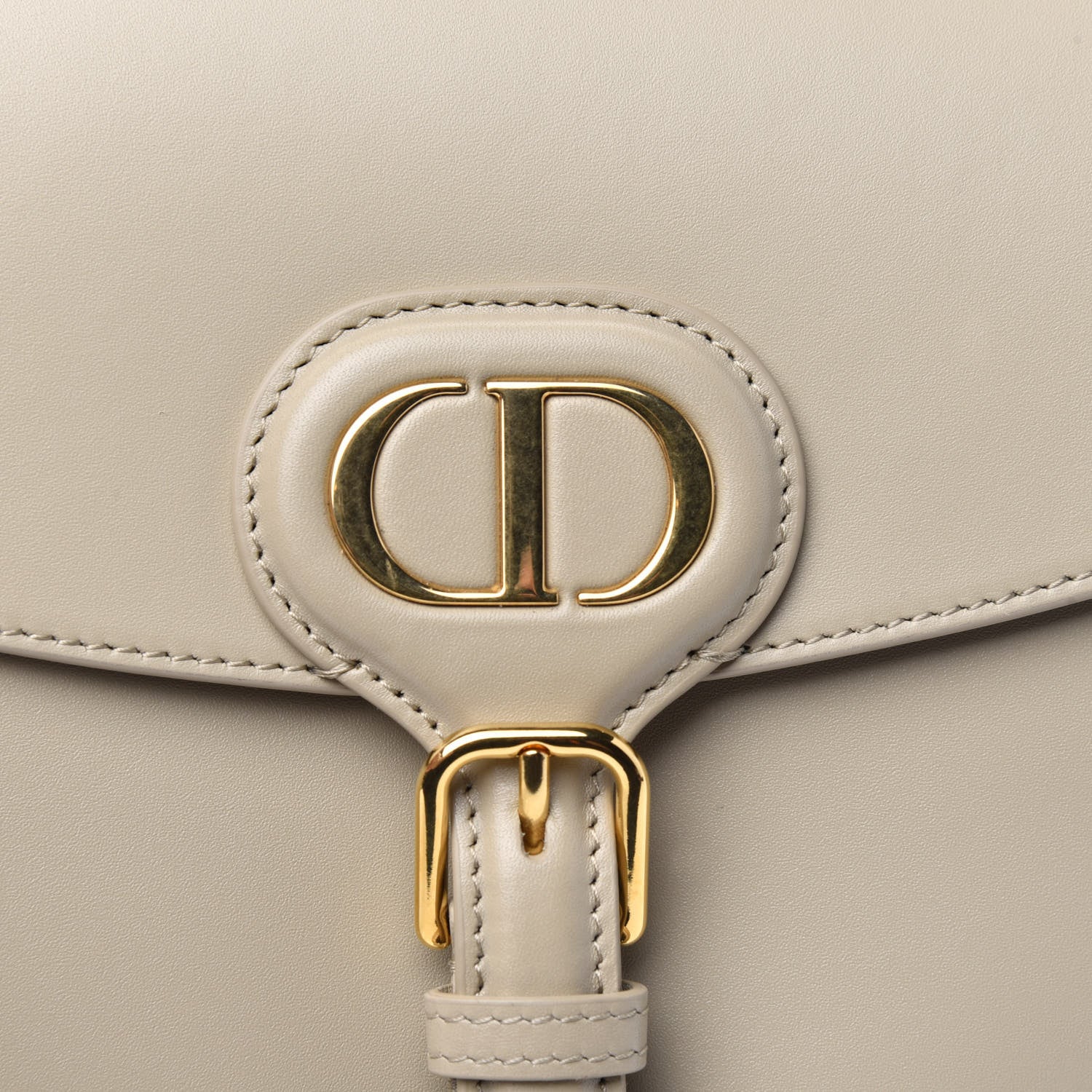 Christian Dior Box Calfskin Medium Bobby Flap Beige 11 of 12