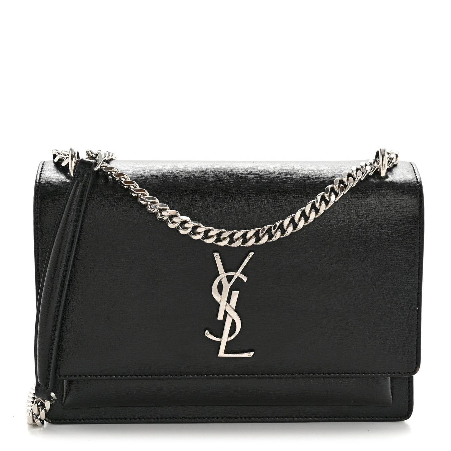 Calfskin Medium Monogram Sunset Black