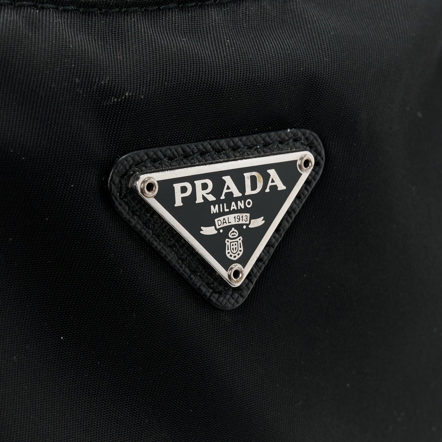 Tessuto Nylon Mini Re-Edition 2000 Bag Black