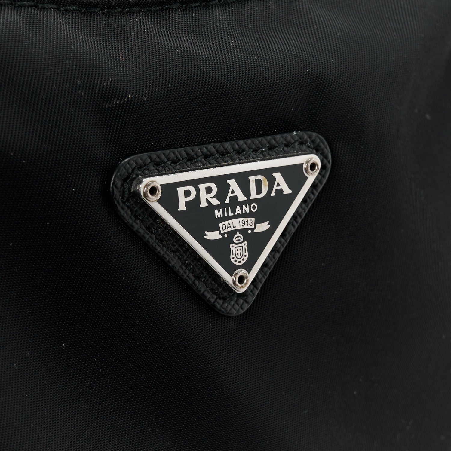 Prada Tessuto Nylon Mini Re-Edition 2000 Bag Black 7 of 13