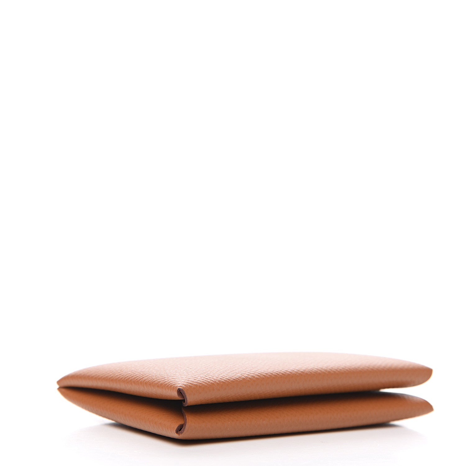 Hermes Epsom Calvi Card Case Gold 3 of 7
