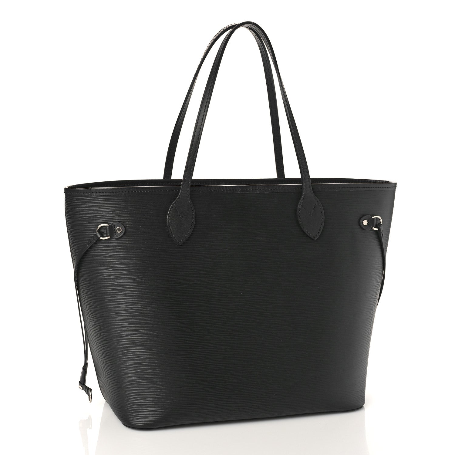 Louis Vuitton Epi Neverfull MM Black 3 of 8