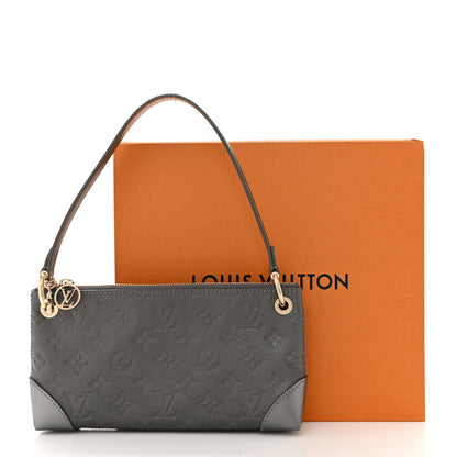 Louis Vuitton Shimmery Empreinte Pochette Sevres Gun Metal 12 of 12