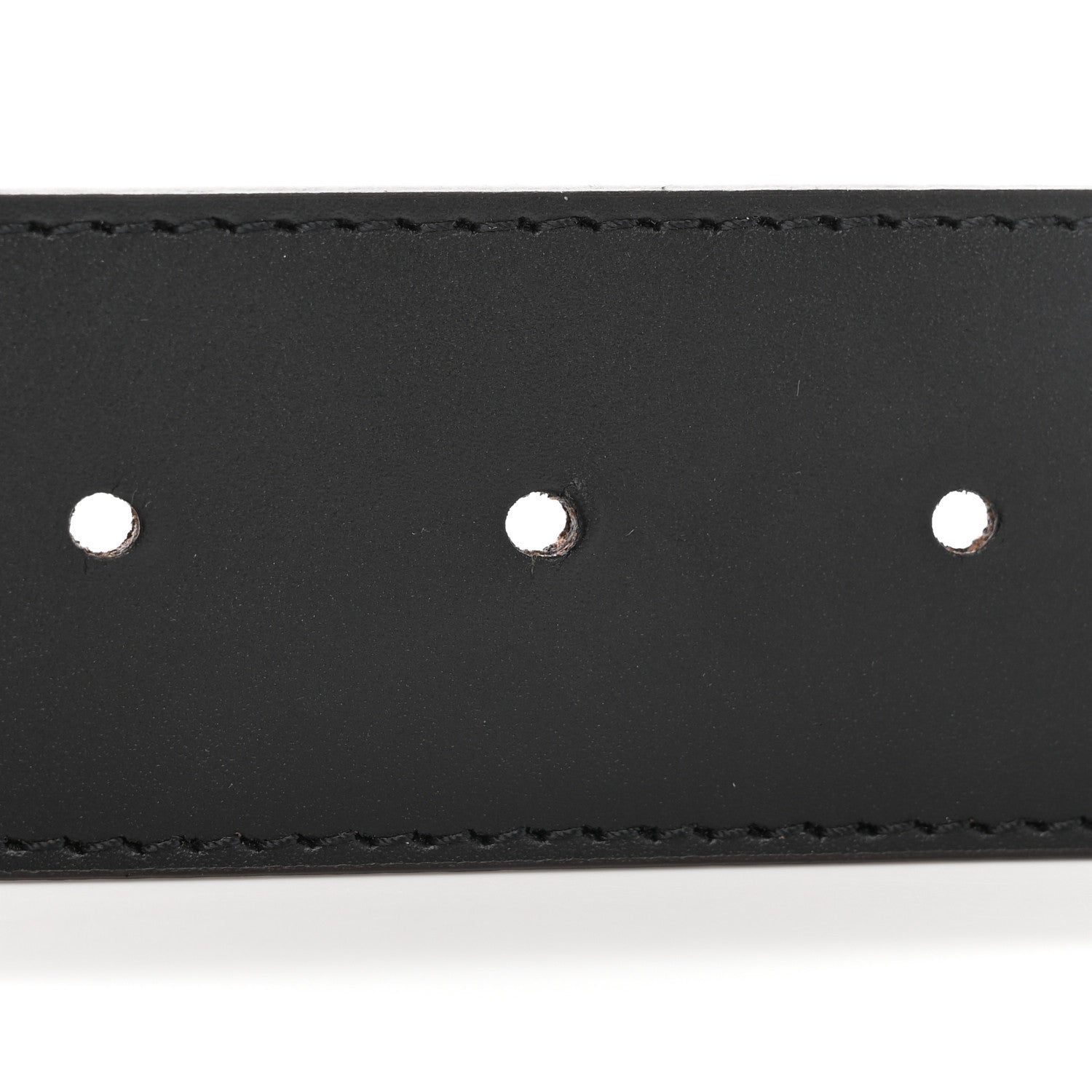 Louis Vuitton Calfskin Monogram 40mm LV Initiales Reversible Belt 95 38 Black 6 of 7