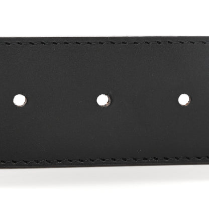 Louis Vuitton Calfskin Monogram 40mm LV Initiales Reversible Belt 95 38 Black 6 of 7