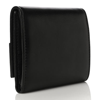 Gucci Calfskin New Britt Tri Fold Wallet Black 3 of 11