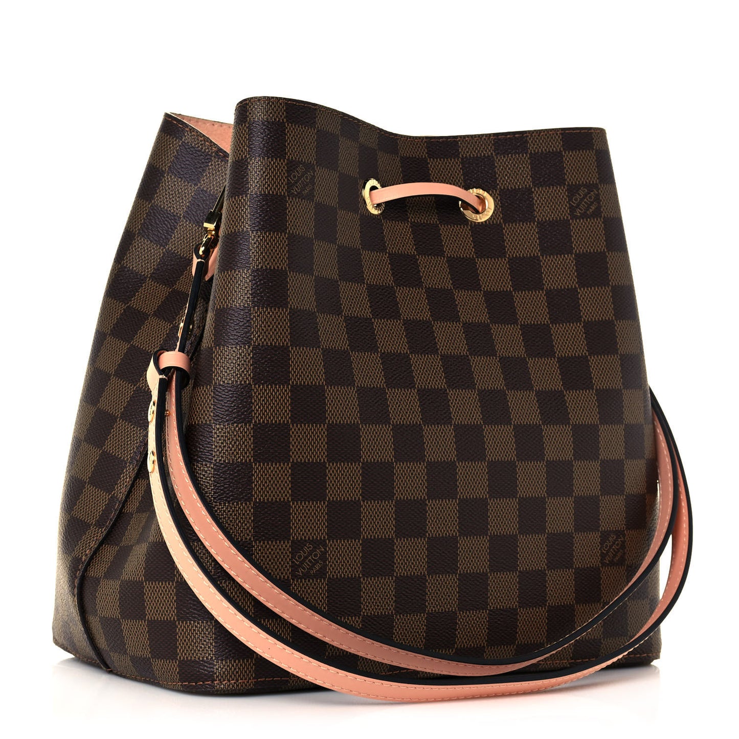 Damier Ebene Neonoe MM Venus Pink