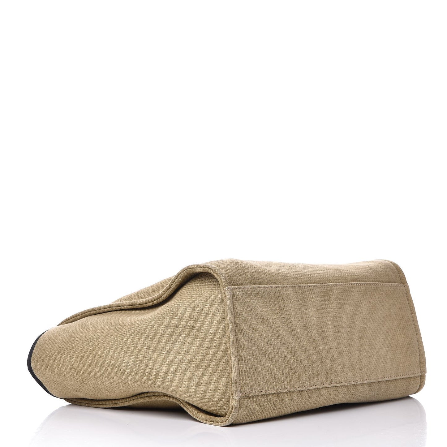 Canvas Large Deauville Tote Beige Black