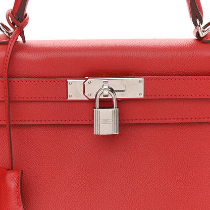Hermes Epsom Kelly Retourne 28 Rouge Casaque 8 of 14