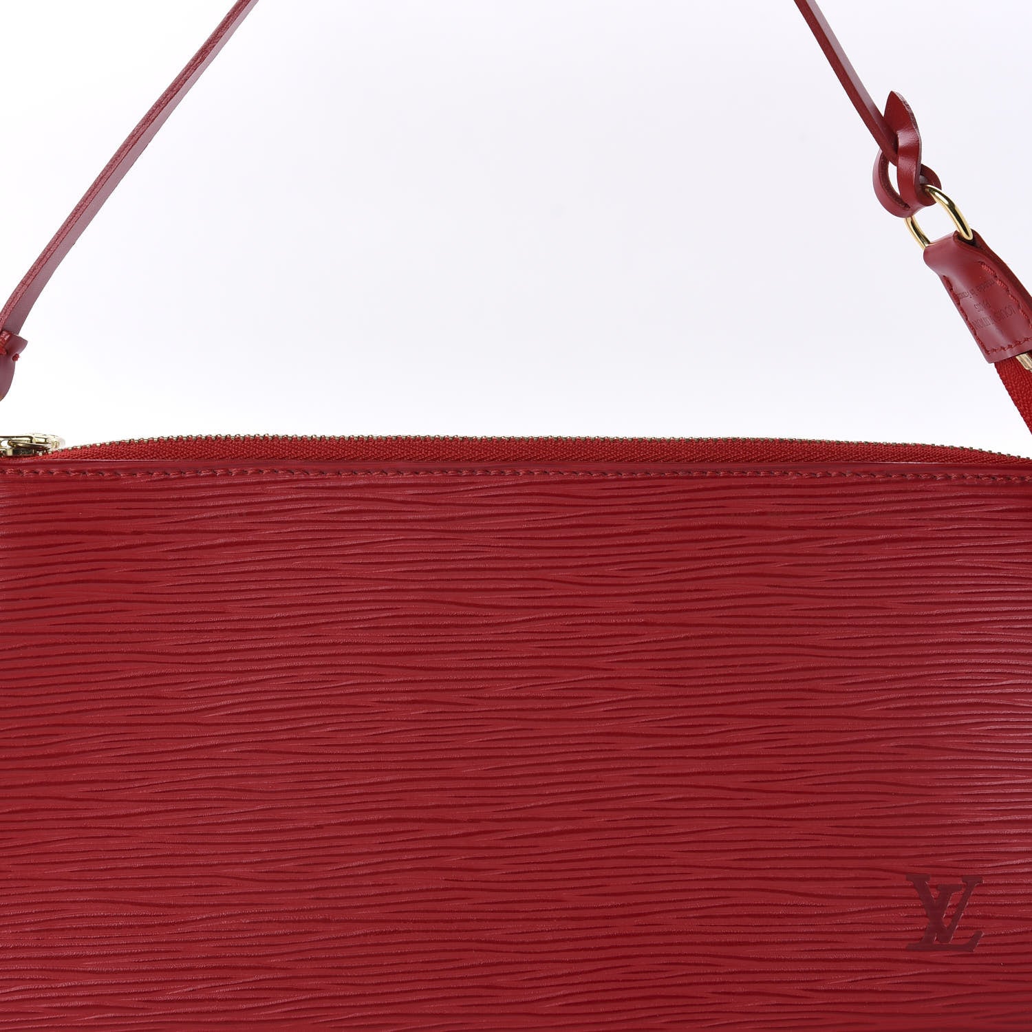 Louis Vuitton Epi Pochette Accessories 24 Castillan Red 11 of 11