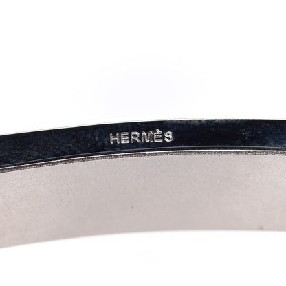 Hermes Box Togo 32mm H Belt 90 Black Orange 11 of 18
