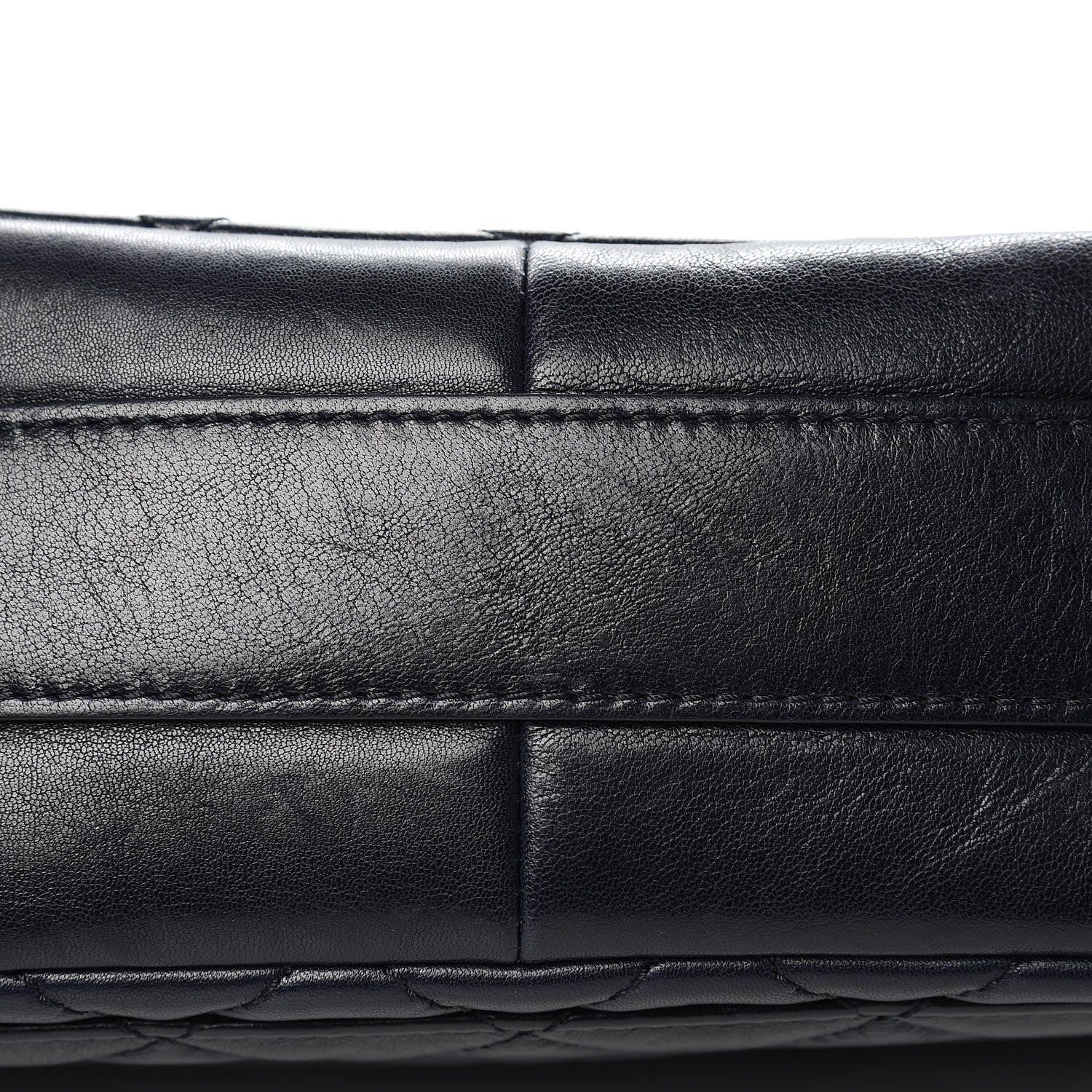 Chanel Lambskin Quilted Messenger Bag Dark Navy 10 of 13