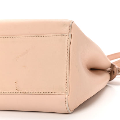 Fendi Nappa Colorblock Mini Peekaboo Iconic Satchel Plaster Sunflower Papavero 11 of 18