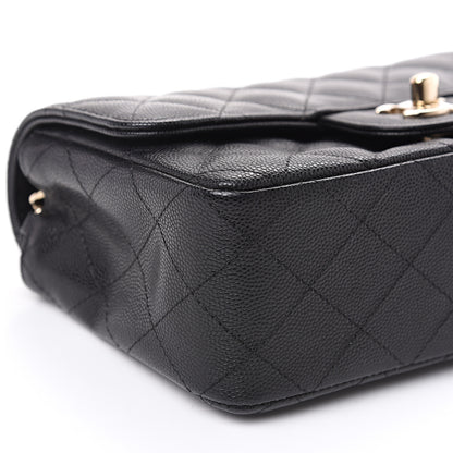 Chanel Caviar Quilted Mini Rectangular Flap Black 9 of 10