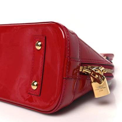 Louis Vuitton Vernis Alma BB Rose Indien 9 of 9