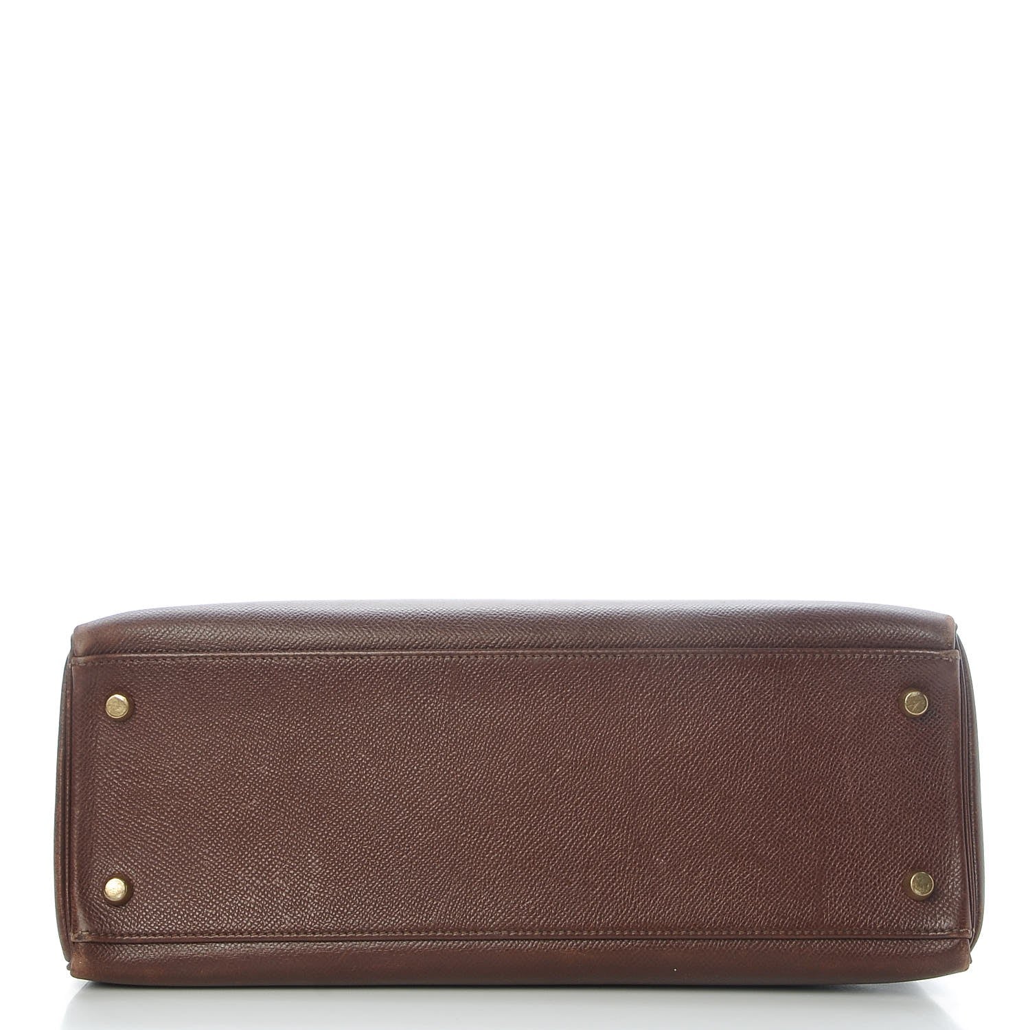 Hermes Courchevel Kelly Retourne 32 Chocolate 32 of 44
