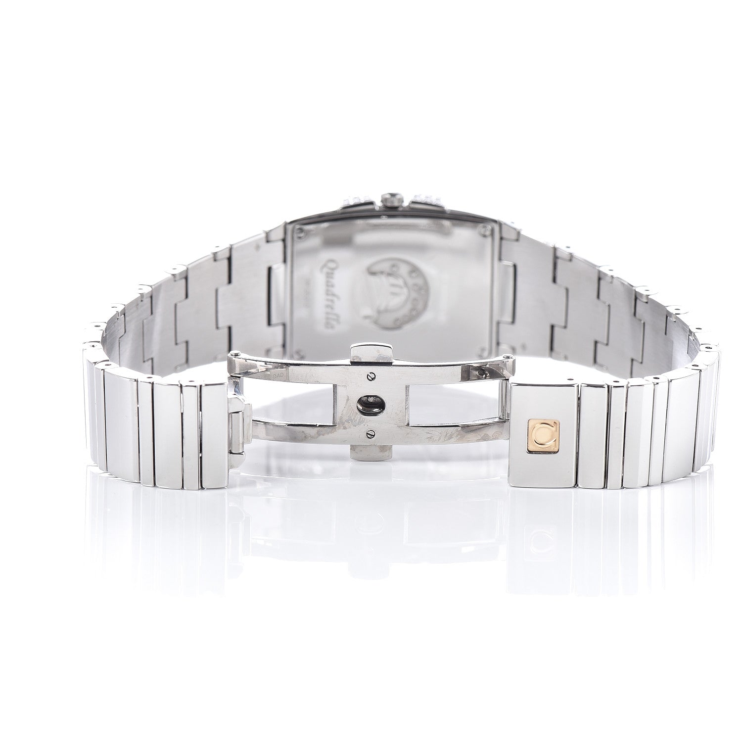 Omega Stainless Steel Diamond Mother of Pearl 25mm Constellation Quadrella Quartz Watch 1586.70.00 6 of 7