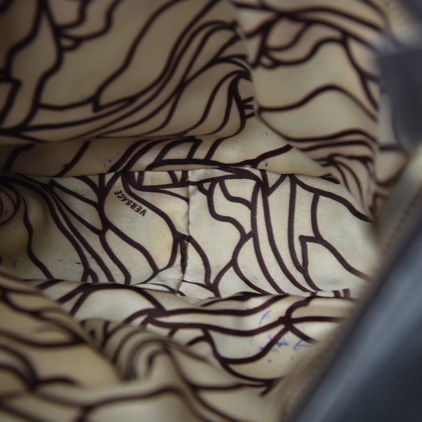 Calfskin Shoulder Bag Brown