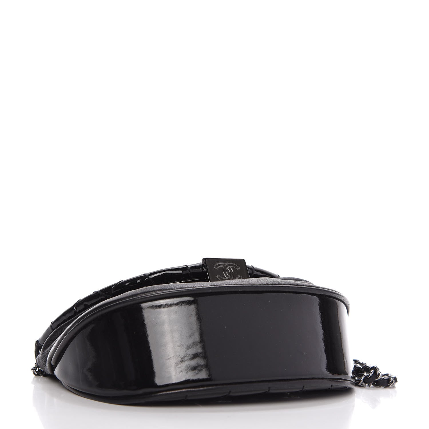 Chanel Patent Calfskin Flap Bag Black 4 of 10