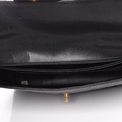Chanel Caviar Quilted Briefcase Laptop Bag Black 5 of 17
