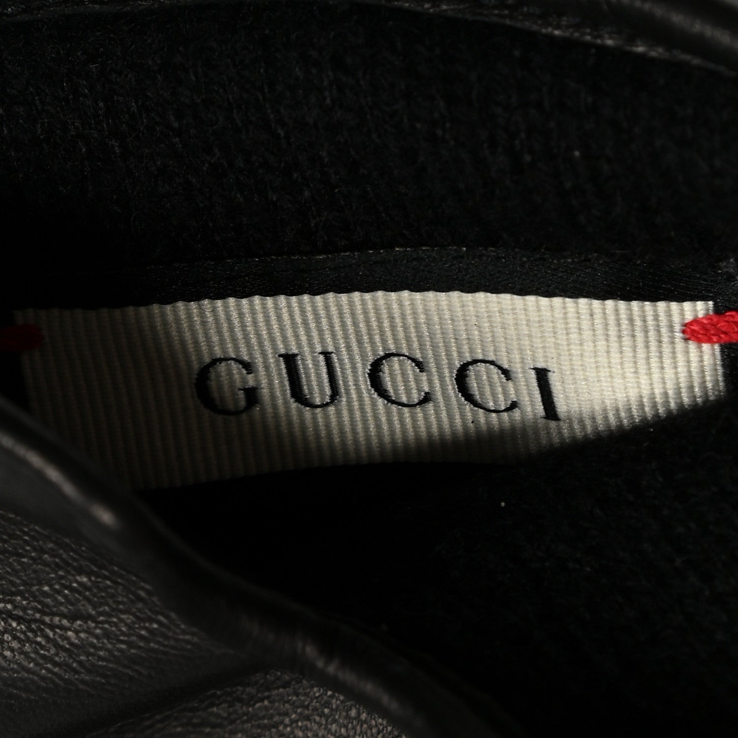 Gucci Lambskin Matelasse Marmont Gloves L Black 3 of 4