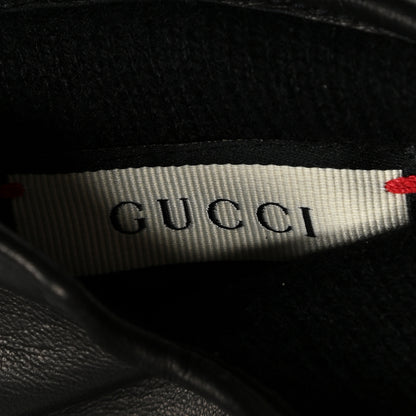 Gucci Lambskin Matelasse Marmont Gloves L Black 3 of 4