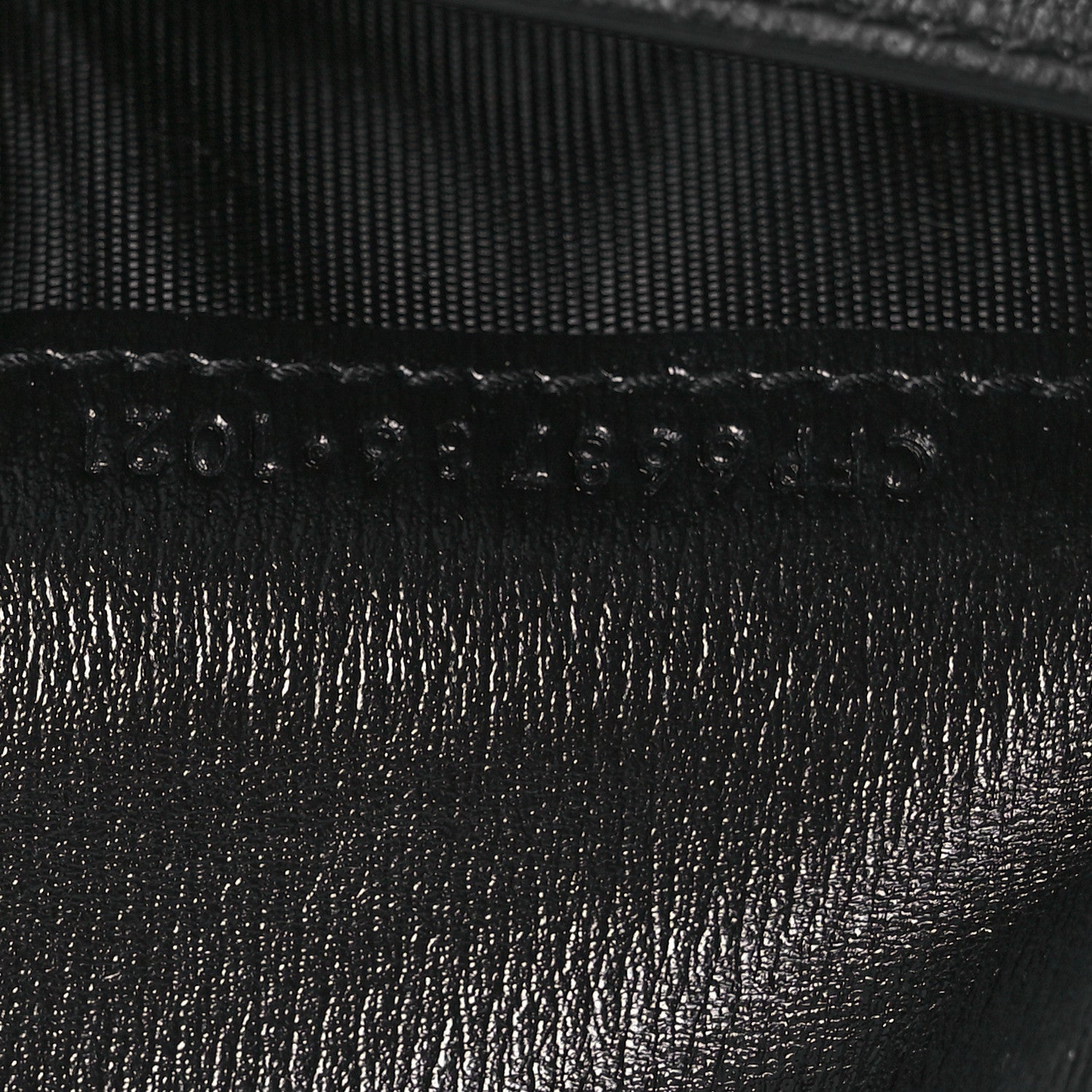 Saint Laurent Calfskin Techno Credit Card Wallet Black 9 of 12