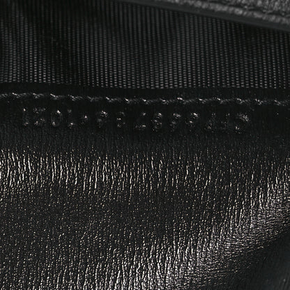 Saint Laurent Calfskin Techno Credit Card Wallet Black 9 of 12